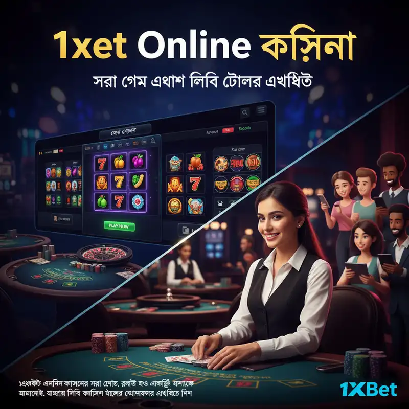 1xbet Online ক্যাসিনো গেম এবং লাইভ ডিলার